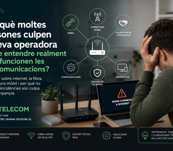 Per què moltes persones culpen la seva operadora sense entendre realment com funcionen les telecomunicacions?