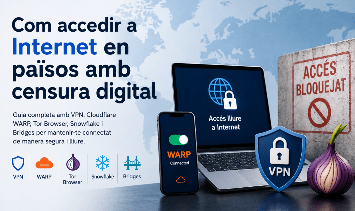 Com accedir a Internet en països amb censura digital