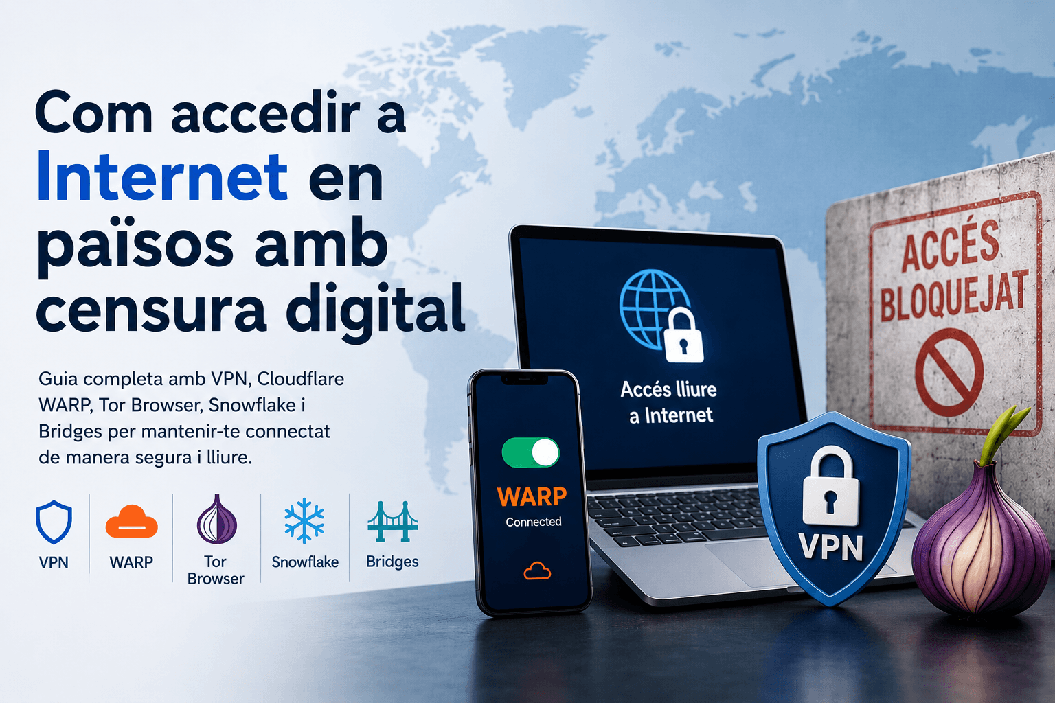 Com accedir a Internet en països amb censura digital