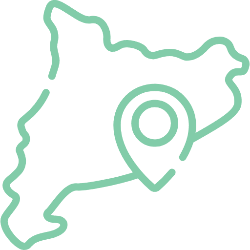 Mapa Catalunya